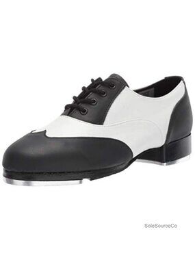 Dance Spectator Tap Shoe Full Grain Leather Oxford Lace-Up